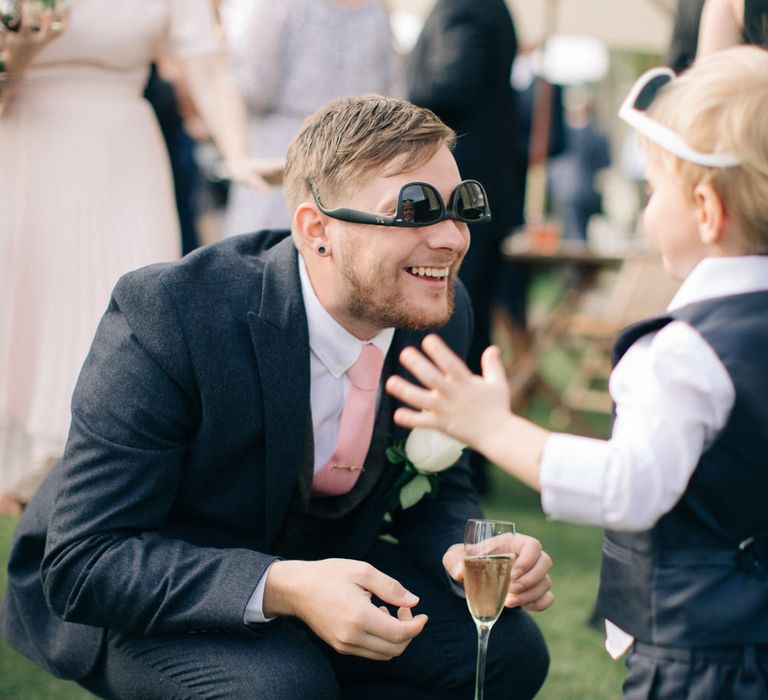 Wedding Guests | Elegant, Pastel Wedding at Hedsor House, Buckinghamshire | M & J Photography | Shoot It Yourself Films