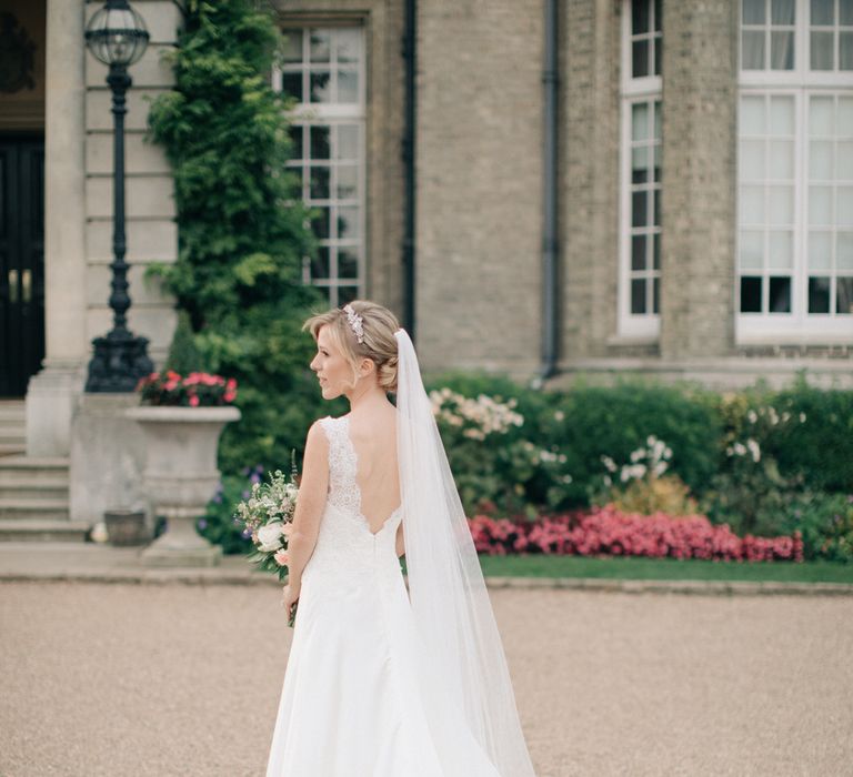 Bride in Pronovias Gown | Elegant, Pastel Wedding at Hedsor House, Buckinghamshire | M & J Photography | Shoot It Yourself Films