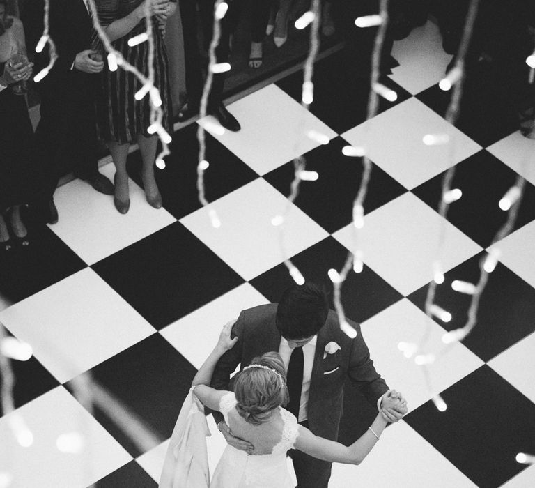 First Dance | Bride in Pronovias Gown | Groom in Navy J.Crew Suit | Elegant, Pastel Wedding at Hedsor House, Buckinghamshire | M & J Photography | Shoot It Yourself Films