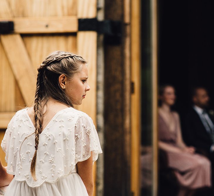 Flower Girl in Monsoon Dress