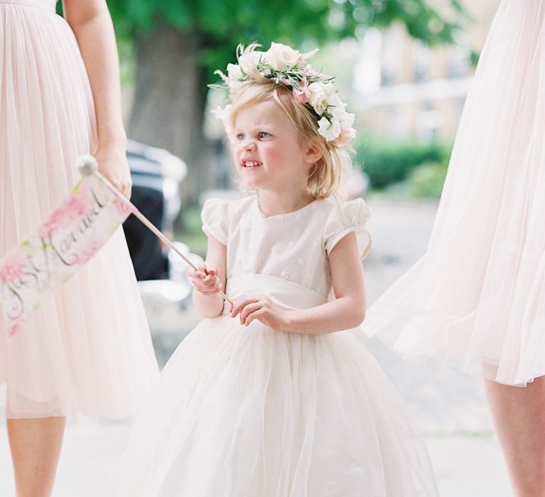 Flower Girl | Classic Wedding at Trafalgar Tavern, Greenwich, London | Ann-Kathrin Koch Photography