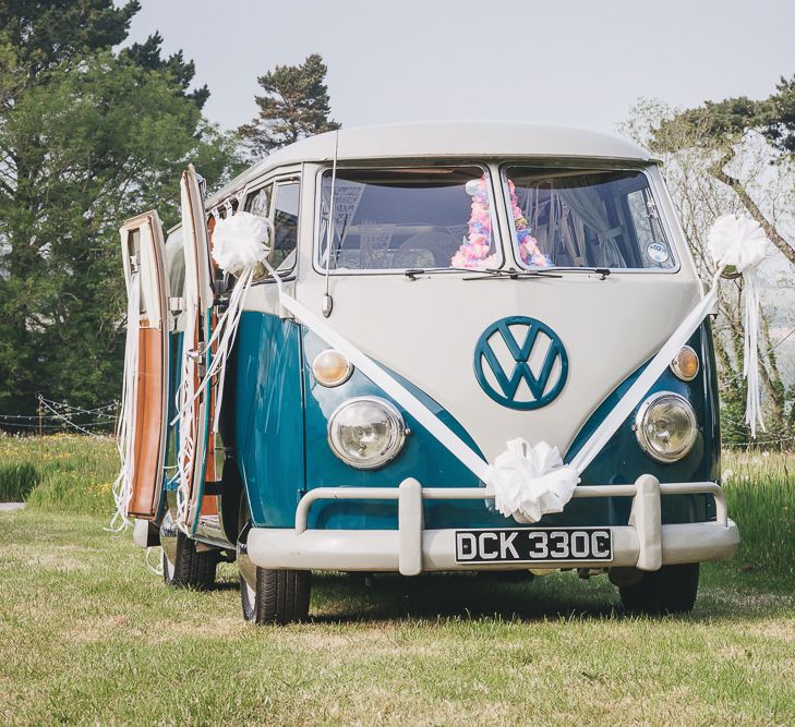 VW Camper Van Wedding Car