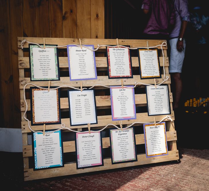 DIY Festival Wedding In Sheffield With Bride In Bespoke Blush Skirt & Sequinned Top With Garden Games & Images From Kate Jackson Photography