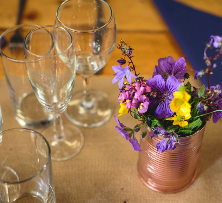 DIY Festival Wedding In Sheffield With Bride In Bespoke Blush Skirt & Sequinned Top With Garden Games & Images From Kate Jackson Photography