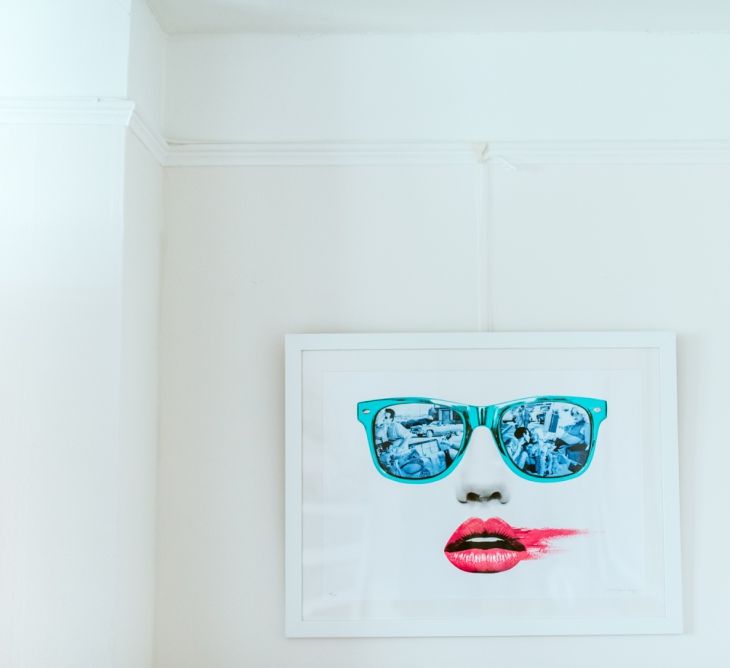 Sunglasses & Lips Illustration