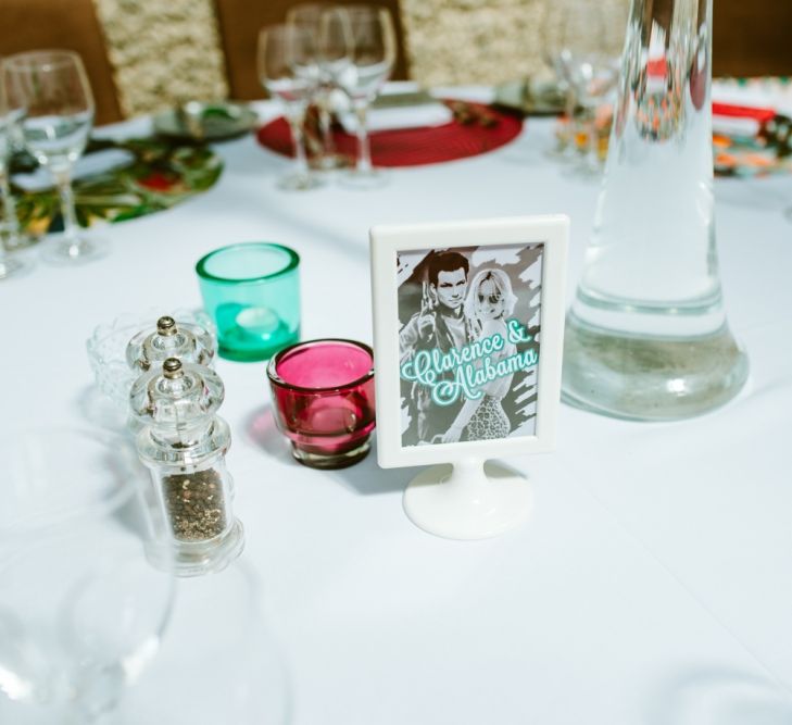 True Romance Illustrated Table Names