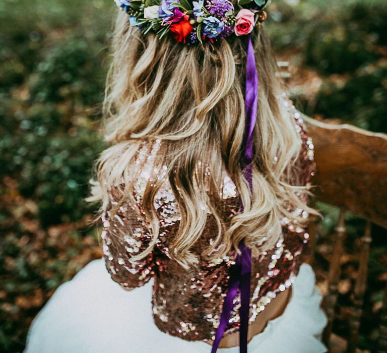 Bride With Flower Crown