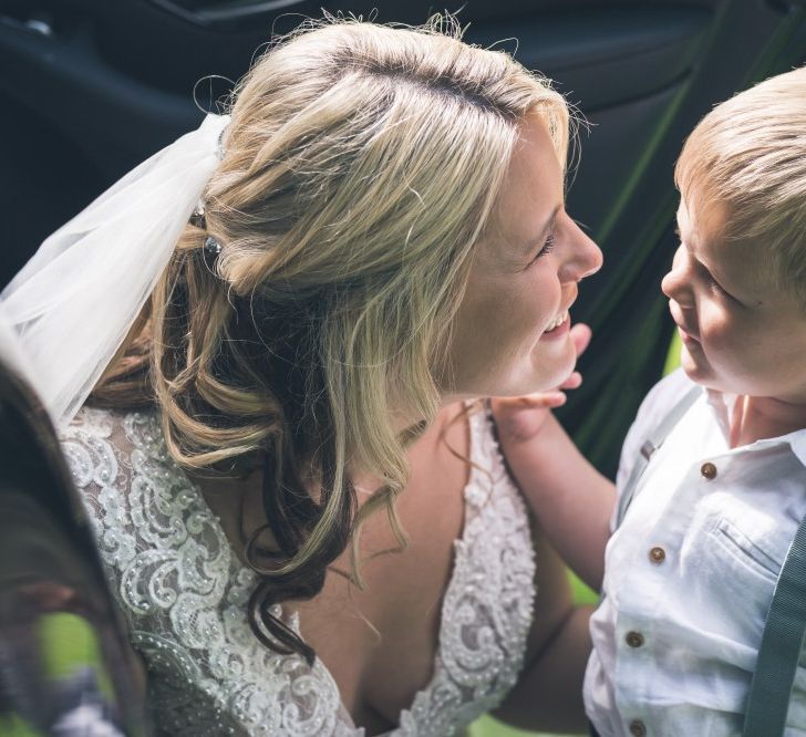 Mother and Son | Bride & Page Boy | Classic Wedding at The Mytton & Mermaid, Atcham | Willo Photography