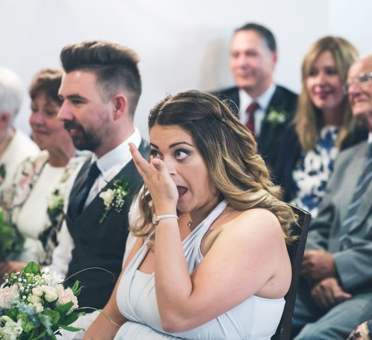 Wedding Ceremony | Classic Wedding at The Mytton & Mermaid, Atcham | Willo Photography