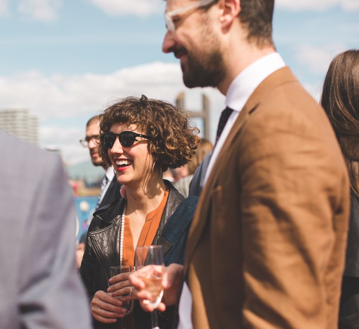 Fabulous London Riverside Venue Chainstore at Trinity Buoy Wharf. Watters Wedding Dress, Images by Kirsty Mackenzie Photography.