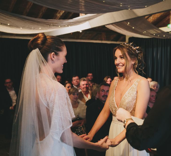 Intimate Wedding Ceremony at East Quay