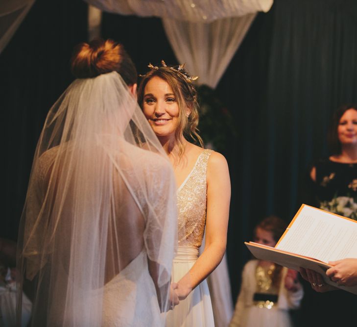 Intimate Wedding Ceremony at East Quay