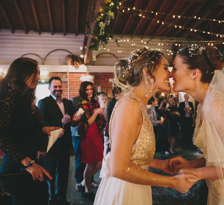 Intimate Wedding Ceremony at East Quay