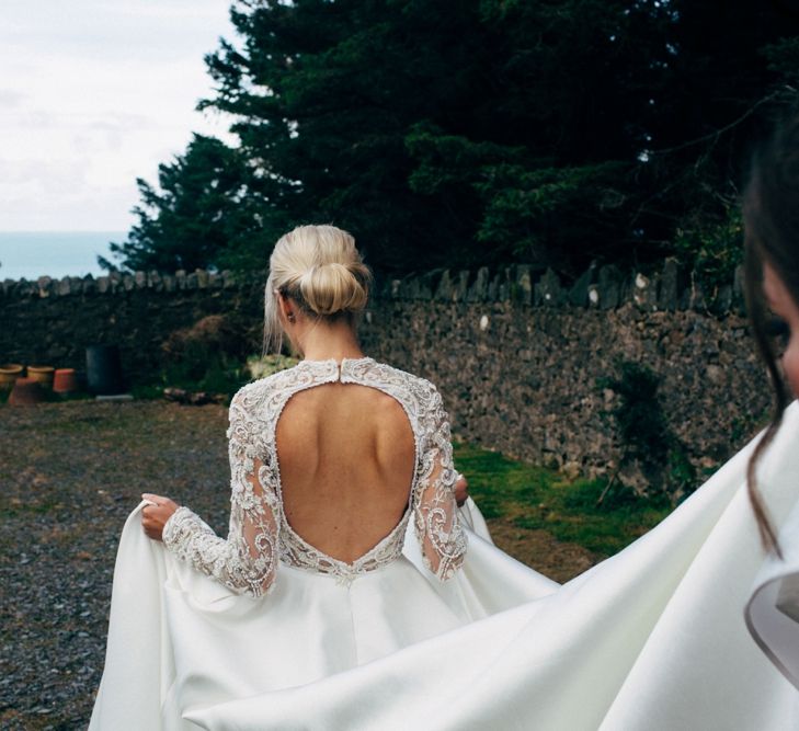 Backless Emma Beaumont Wedding Dress