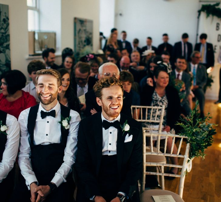 Groomsmen at the Altar