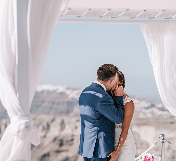 Aisle Overlooking The Sea