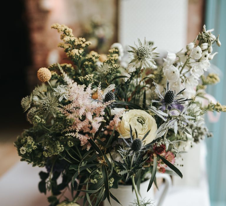 Hazel Gap Barn Wedding Mrs Umbels Flowers High Street Wedding Party Pear & Bear Photography