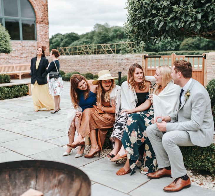 Hazel Gap Barn Wedding Mrs Umbels Flowers High Street Wedding Party Pear & Bear Photography