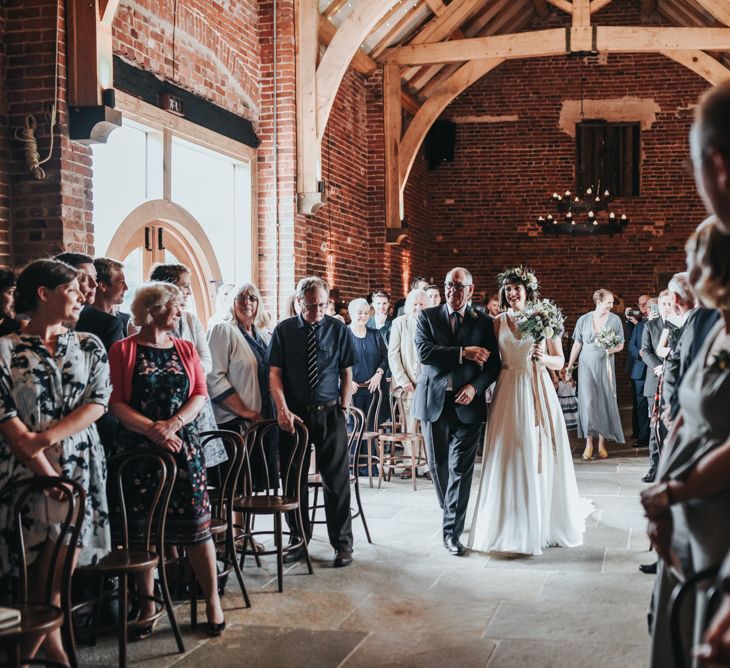 Hazel Gap Barn Wedding Mrs Umbels Flowers High Street Wedding Party Pear & Bear Photography