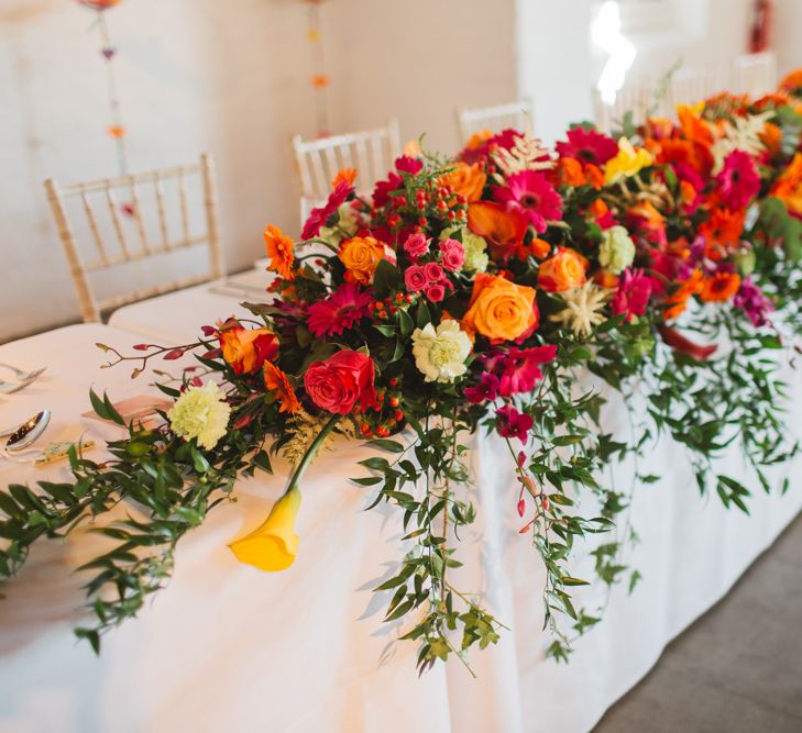 Bright Wedding Flowers