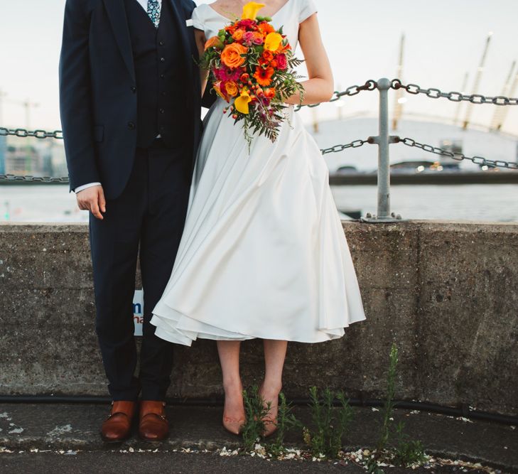 Bride & Groom 50s Inspired Wedding