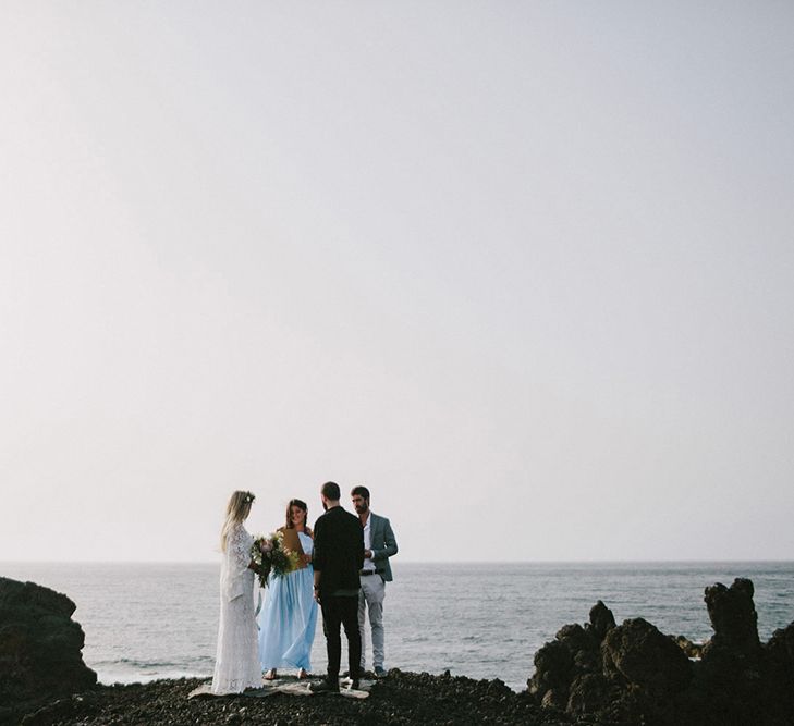 Lanzarote Elopement With Styling By Best Day Ever & Images From Marcos Sanchez