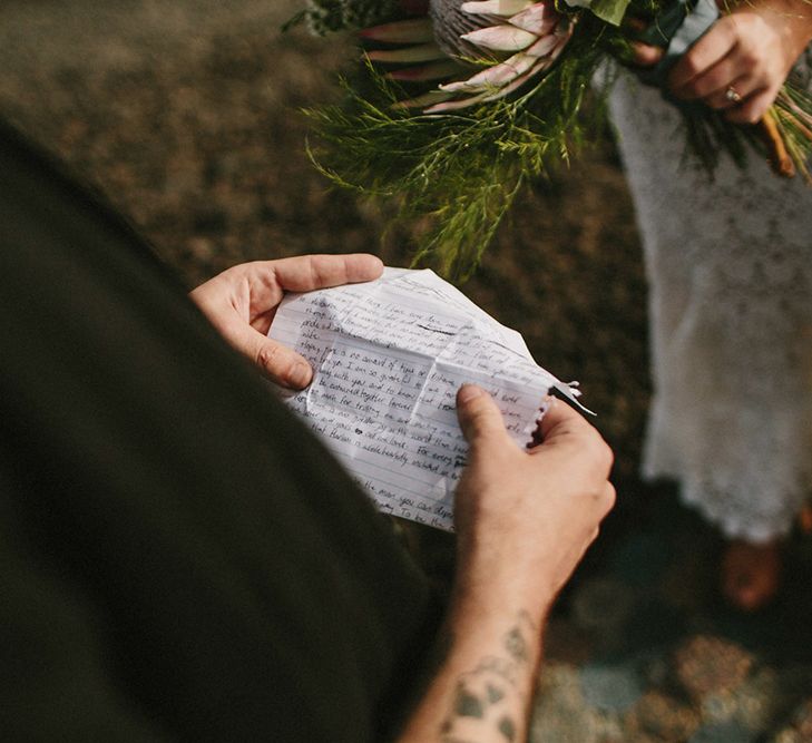 Lanzarote Elopement With Styling By Best Day Ever & Images From Marcos Sanchez