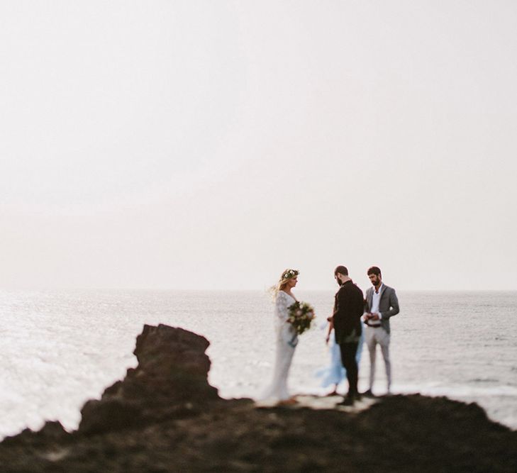 Lanzarote Elopement With Styling By Best Day Ever & Images From Marcos Sanchez