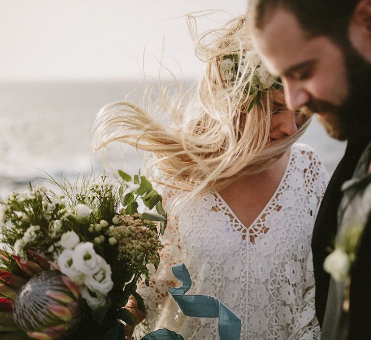 Lanzarote Elopement With Styling By Best Day Ever & Images From Marcos Sanchez