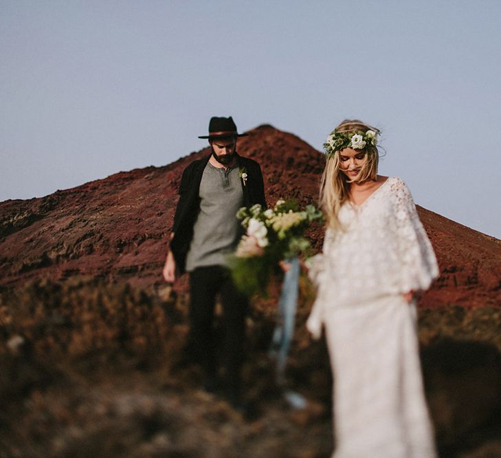 Lanzarote Elopement With Styling By Best Day Ever & Images From Marcos Sanchez