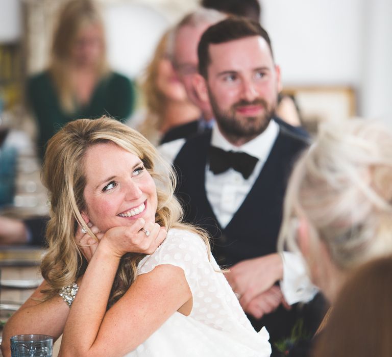 Halfpenny London Bride For An Intimate Wedding At Perseverance Works Shoreditch With Groom & Groomsmen In Kilts And Images From Adam Cherry Photography