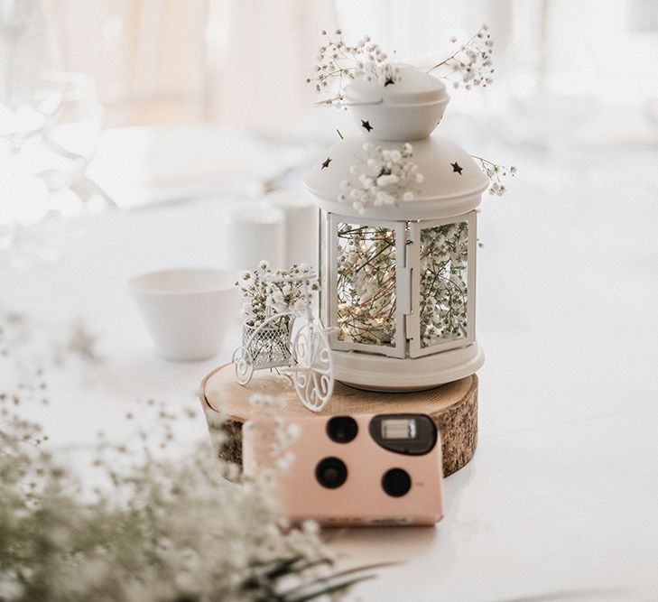 Lantern Table Centrepieces | Outdoor Wedding at The Haven Hotel in Southern Ireland | Jason Mark Harris Photography