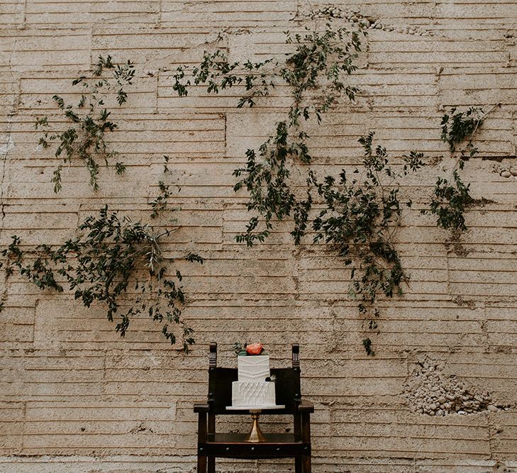 Industrial Bohemian Chic Inspiration by Simple Means Events | Rich Autumnal Flowers & Macrame Wall Hanging Decor | Erika Greene Photography