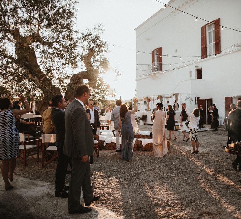 Romantic And Elegant Destination Wedding In Puglia Italy With Outdoor Ceremony And Reception With Bride In Hermione De Paula And Images From James Frost