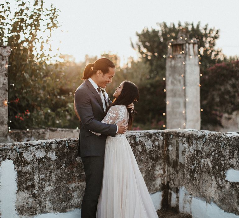 Romantic And Elegant Destination Wedding In Puglia Italy With Outdoor Ceremony And Reception With Bride In Hermione De Paula And Images From James Frost