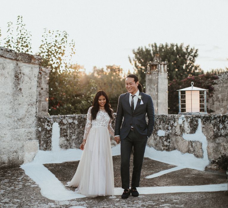 Romantic And Elegant Destination Wedding In Puglia Italy With Outdoor Ceremony And Reception With Bride In Hermione De Paula And Images From James Frost