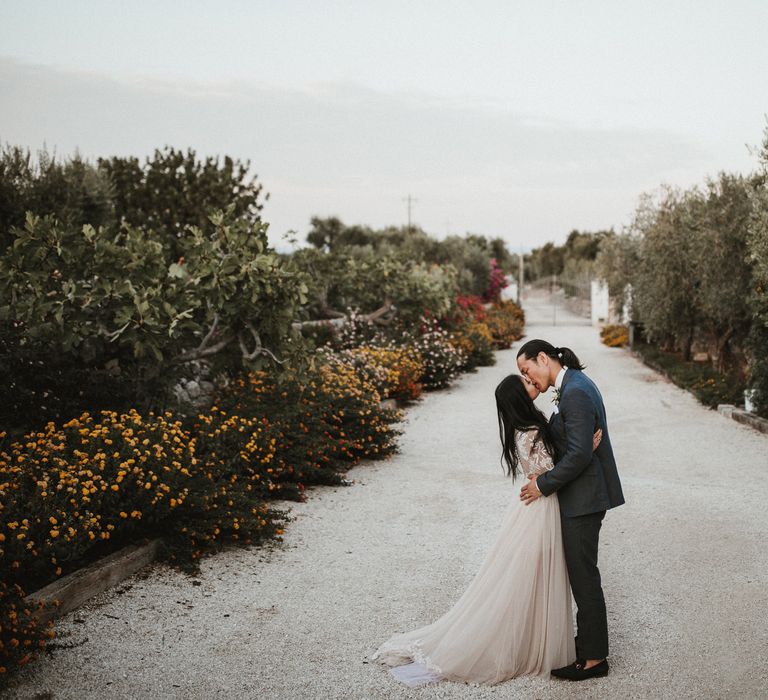 Romantic And Elegant Destination Wedding In Puglia Italy With Outdoor Ceremony And Reception With Bride In Hermione De Paula And Images From James Frost