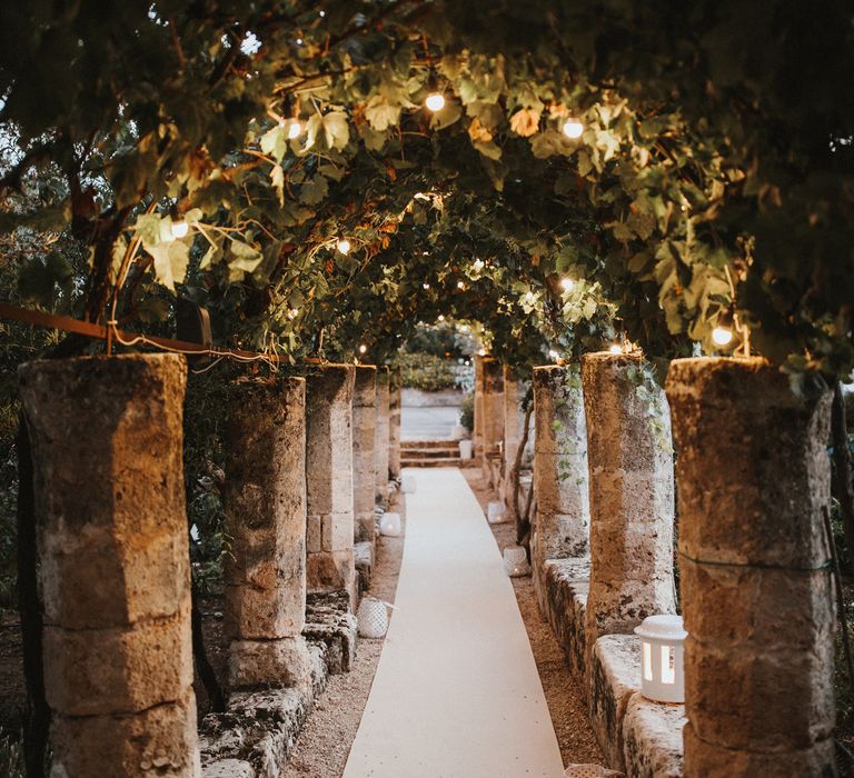 Romantic And Elegant Destination Wedding In Puglia Italy With Outdoor Ceremony And Reception With Bride In Hermione De Paula And Images From James Frost