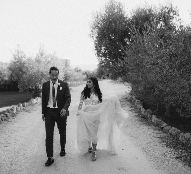 Romantic And Elegant Destination Wedding In Puglia Italy With Outdoor Ceremony And Reception With Bride In Hermione De Paula And Images From James Frost