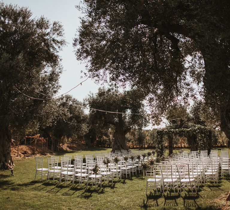 Romantic And Elegant Destination Wedding In Puglia Italy With Outdoor Ceremony And Reception With Bride In Hermione De Paula And Images From James Frost