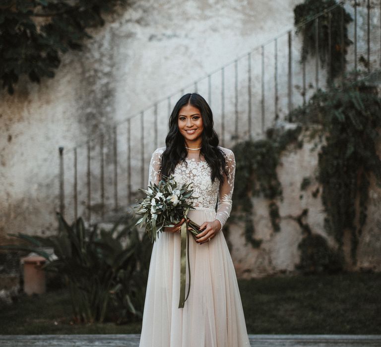 Romantic And Elegant Destination Wedding In Puglia Italy With Outdoor Ceremony And Reception With Bride In Hermione De Paula And Images From James Frost