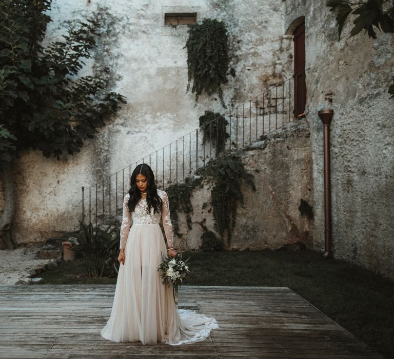 Romantic And Elegant Destination Wedding In Puglia Italy With Outdoor Ceremony And Reception With Bride In Hermione De Paula And Images From James Frost