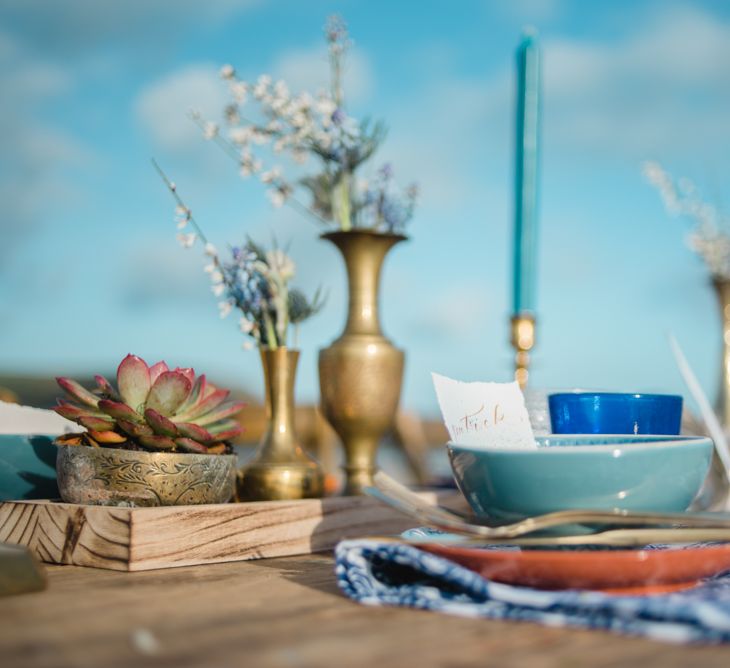 Moroccan Styling For A Wedding Reception On The Beach