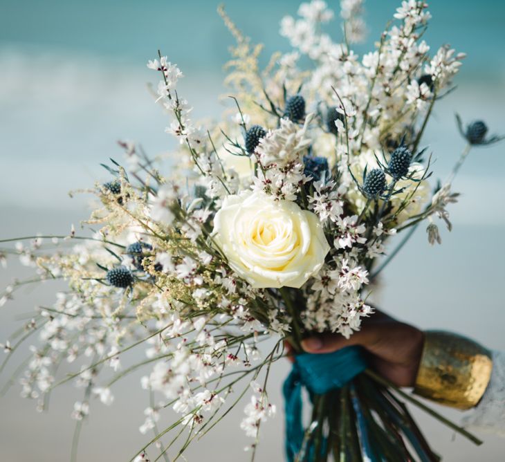 Coastal Inspired Wedding Bouquet