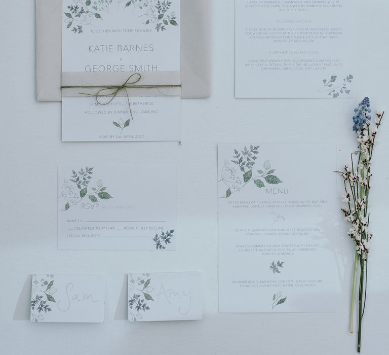 Elegant Wedding Stationery Suite