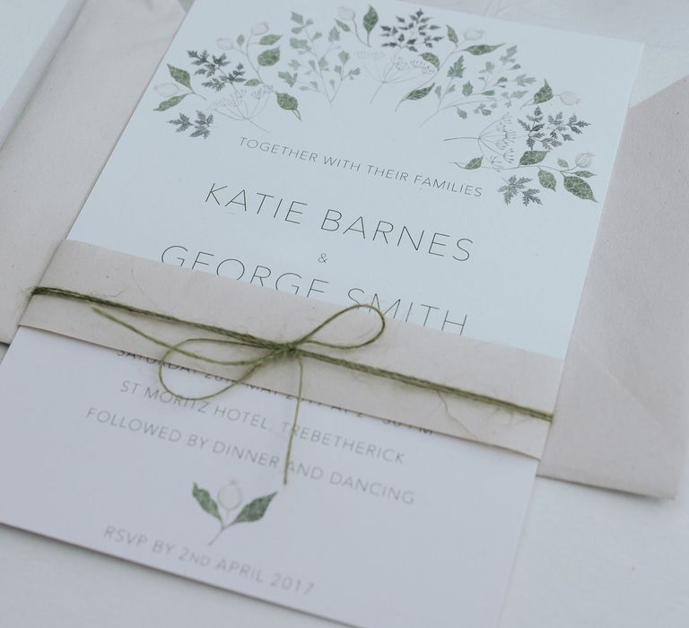 Elegant Wedding Stationery Suite