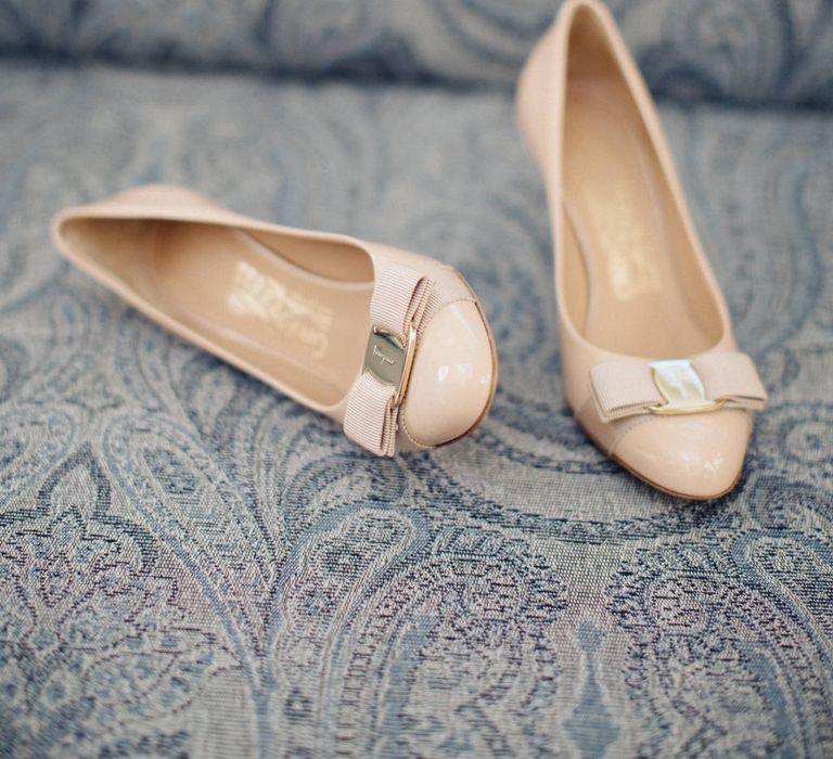 Bude Bow Bridal Shoes | M and J Photography