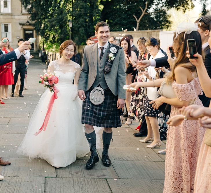 Confetti Moment | Timeless Wedding Assembly Rooms in Bath | M and J Photography