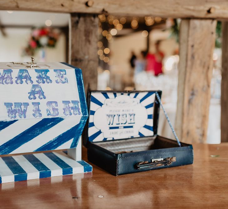 Vintage Circus Themed Wedding At Old Brook Barn Essex With Bride In Ronald Joyce & Images By Kelsie Low Photography