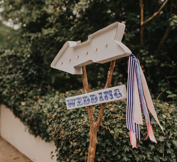 Vintage Circus Themed Wedding At Old Brook Barn Essex With Bride In Ronald Joyce & Images By Kelsie Low Photography